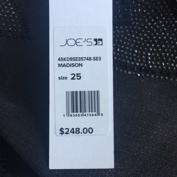 Stephanie Gottlieb x Joe’s Flawless Charlie High Rise Skinny Ankle Jeans Sz 25 - Picture 16 of 16